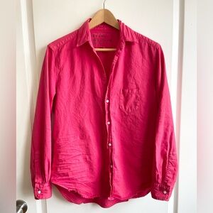 Frank & Eileen Relaxed Button Up  Shirt Women’s Size S Long Sleeve Button